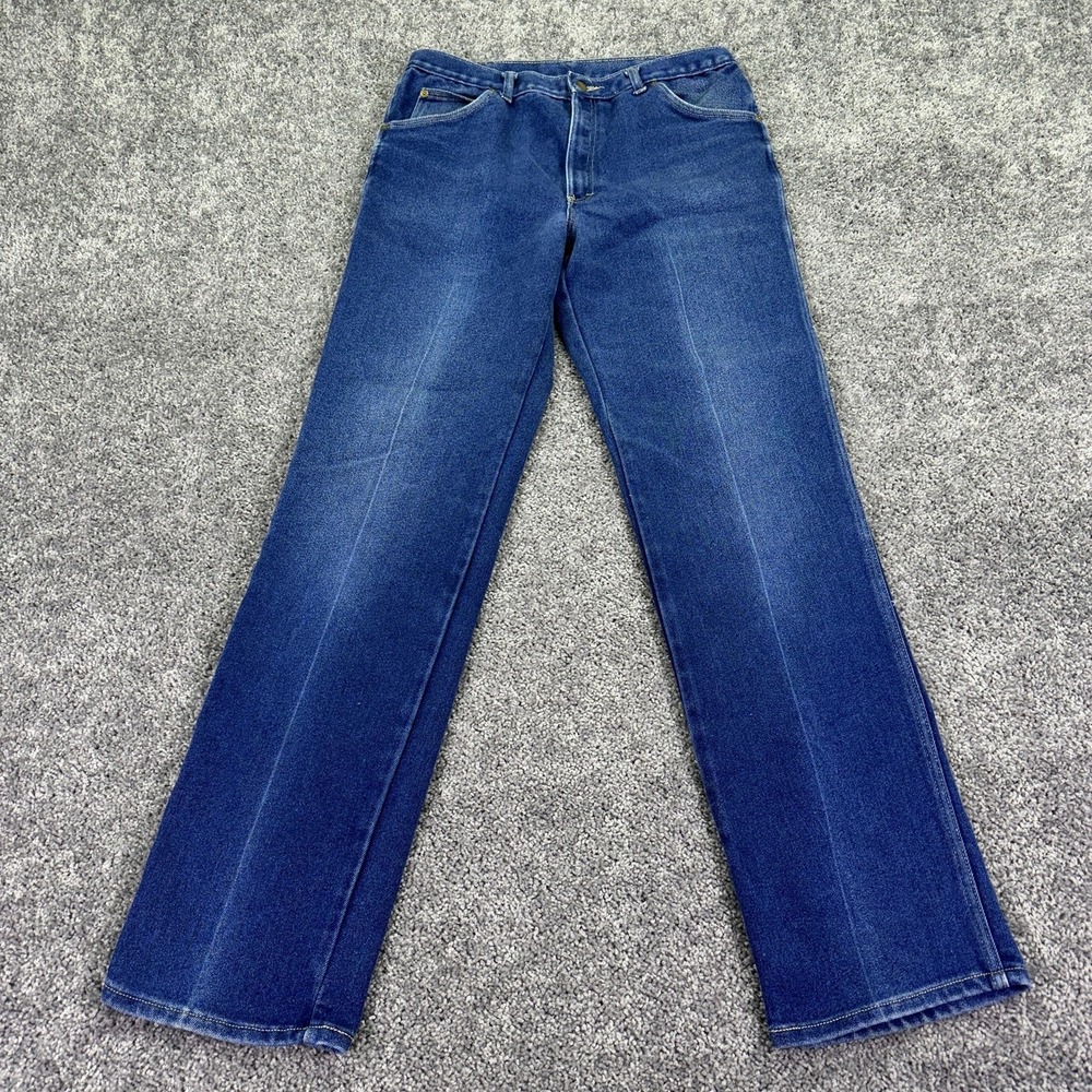 Vtg Boundary Waters Jeans Mens 32x34 Blue Straight Leg Denim Medium Wash Work
